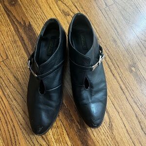 Black Leather Men's Shoes